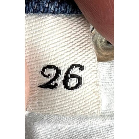 McGuire Boyfriend Jeans Women 26 MADE IN USA Mrs. Robinson Designer Straight Leg - Picture 3 of 6